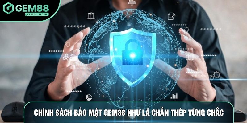 Chính sách bảo mật Gem88 như lá chắn thép vững chắc